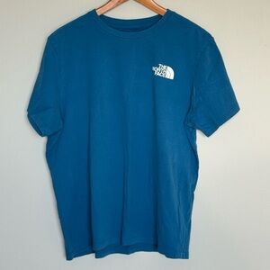 The North Face women blue t-shirt